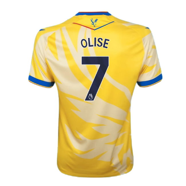 2024-2025 Crystal Palace Away Shirt (Olise 7)-SoccerKits Hub | Buy Soccer Jerseys Online